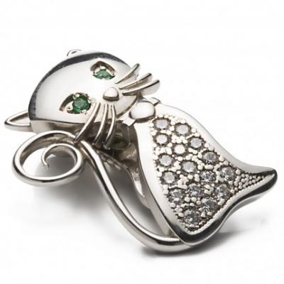Shoeclipper Kat-ching Silver