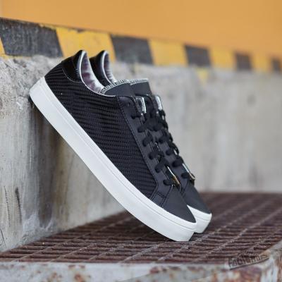 adidas Court Vantage Core Black/ Silver MT/ Core White