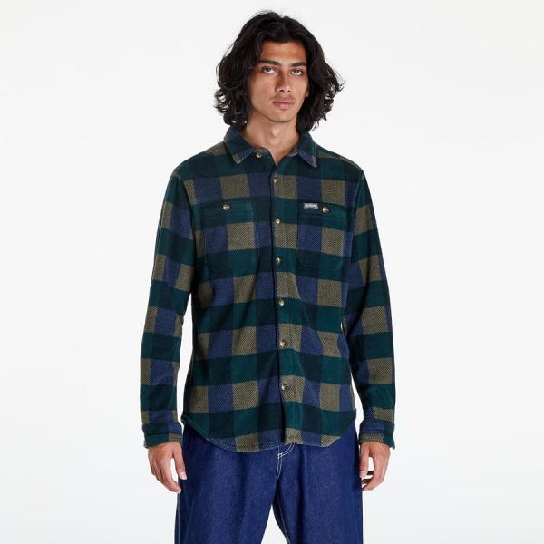 Pánská košile Columbia Flare Gun™ Fleece Over Shirt Spruce Multi Ch