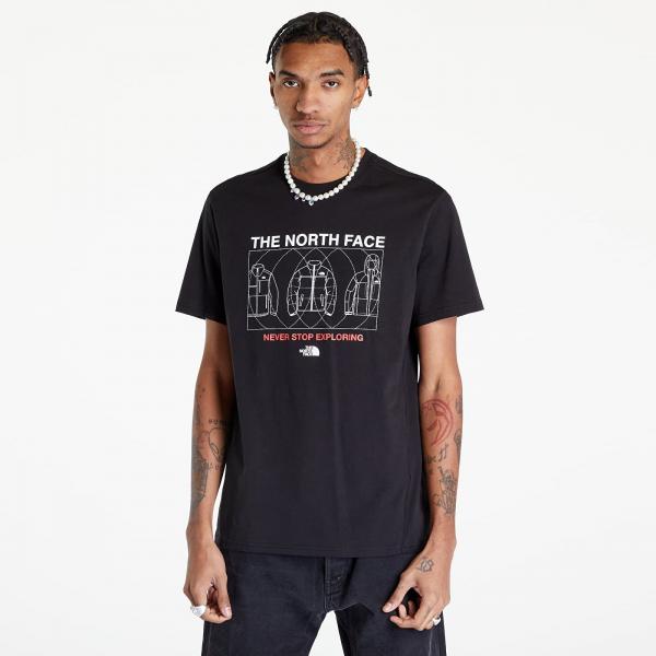 The North Face M Coordinates Tee Short Sleeve 2 Tnf Black