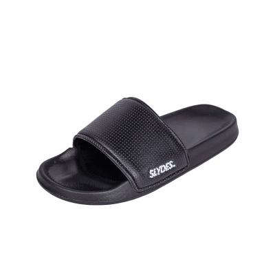 Pantofle Slydes Perforated Black