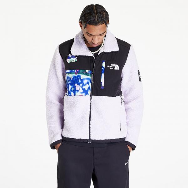 The North Face x Alfie Kungu Denali Lavender/ Lapis Blue Spider Print
