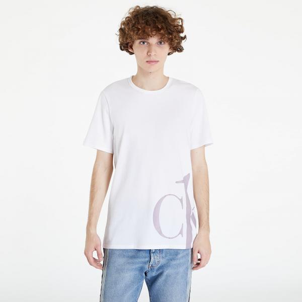 Calvin Klein Ck1 Graphic Tees S/S Crew Neck White/ Nirvana Logo