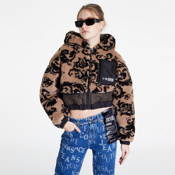 Versace Jeans Couture Teddy Jacquard Dis Tapestry Jacket Gray