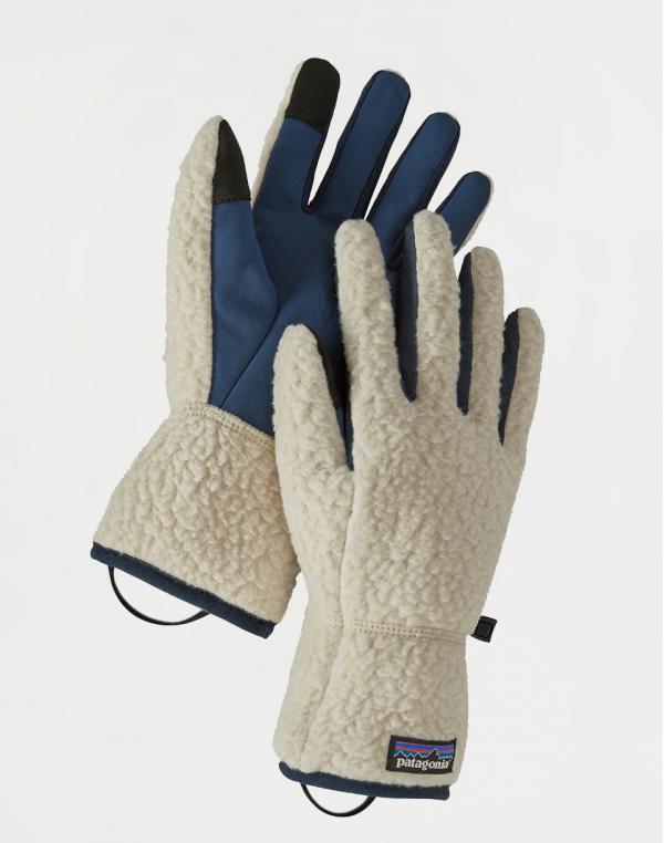 Patagonia Retro Pile Gloves Pelican S