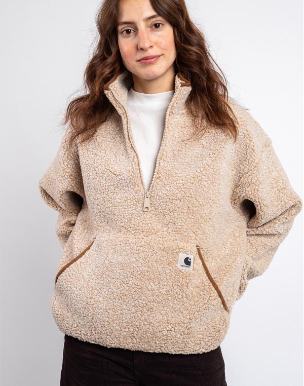 Carhartt WIP W' Ella Highneck Liner Dusty H Brown Heather XS