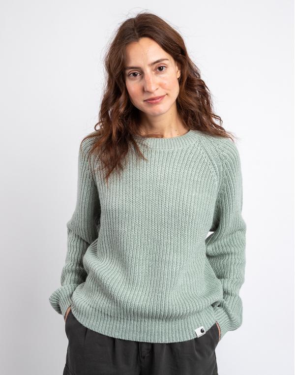Carhartt WIP W' Emma Sweater Misty Sage XS