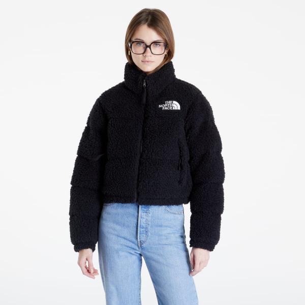 Dámská zimní bunda The North Face High Pile Nuptse Jacket Black