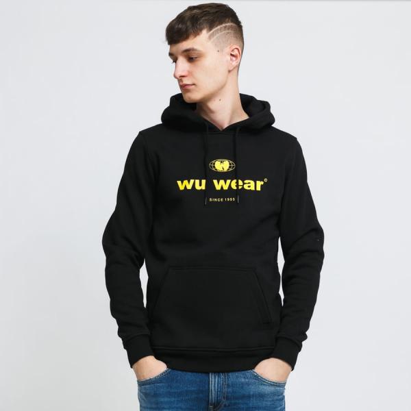 Mikina WU WEAR Wu-Wear Since 1995 Hoody černá