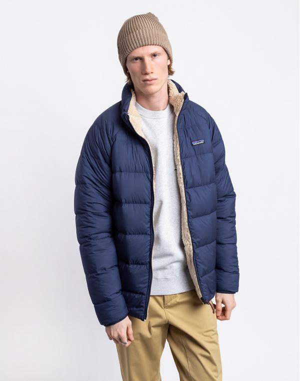 Patagonia M's Reversible Silent Down Jacket New Navy S