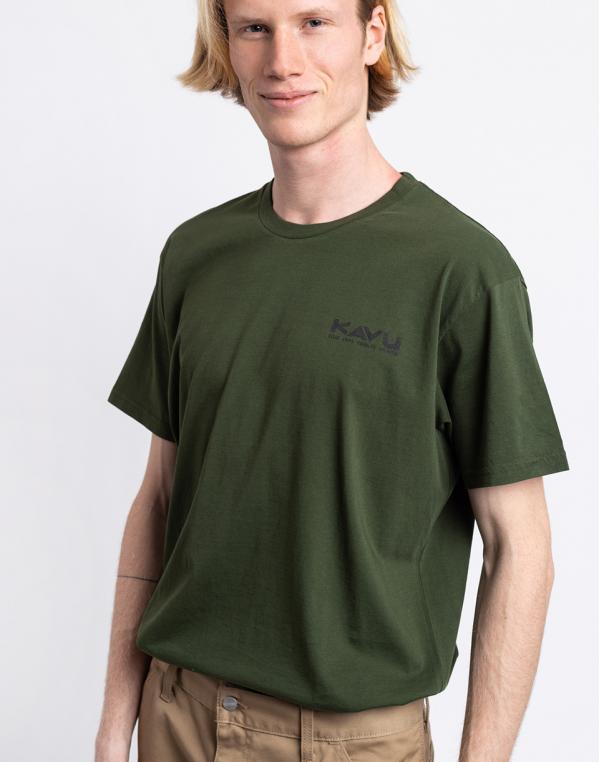 Tričko KAVU Klear Above Etch Art Green