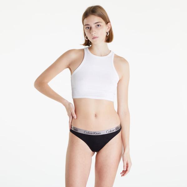 Kalhotky Calvin Klein Radiant Cotton Thong 3-Pack Pink Splendor/ Briar Rose/ Black L
