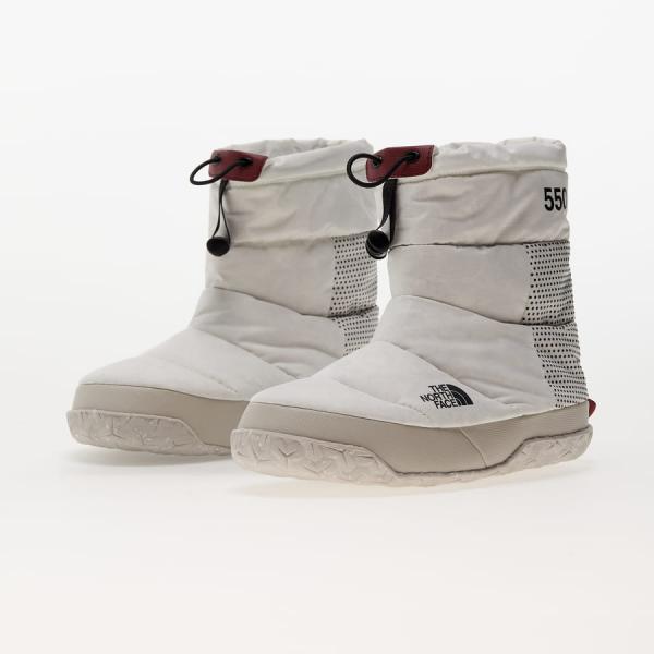 Dámské zimní boty The North Face W Nuptse Apres Bootie Gardenia White/ Silvergrey