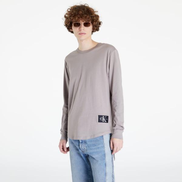 CALVIN KLEIN JEANS Monologo Badge Ls Beige
