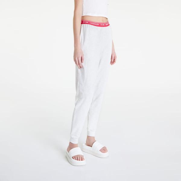 Pyžamo Calvin Klein Ck1 Lounge Ft Jogger Snow Heather/ Pink Splendor Wsb L