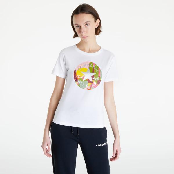 Tričko Converse Metallic Desert Rave Tee White XS
