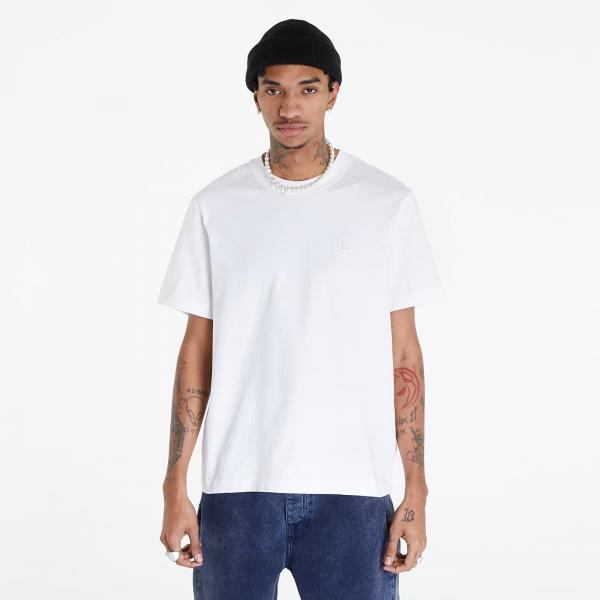 Calvin Klein Jeans Logo Tape Tee White