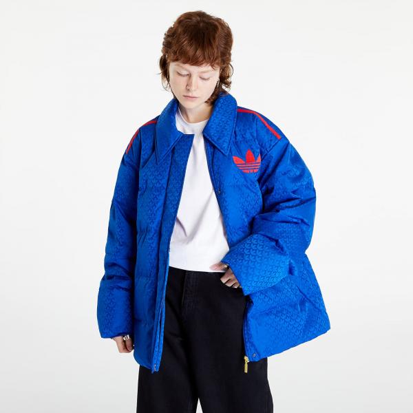 adidas Adicolor Heritage Now Monogram Puffer Collegiate Royal