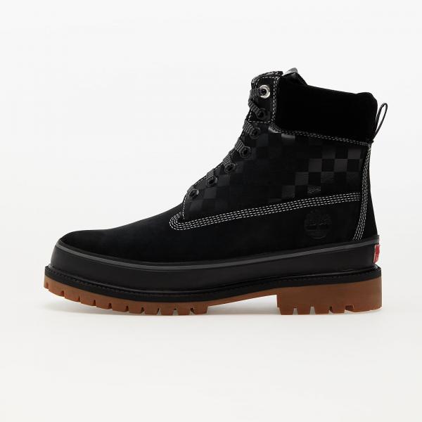 Timberland x Vans Heritage 6 in Waterproof Boot Black Nubuck