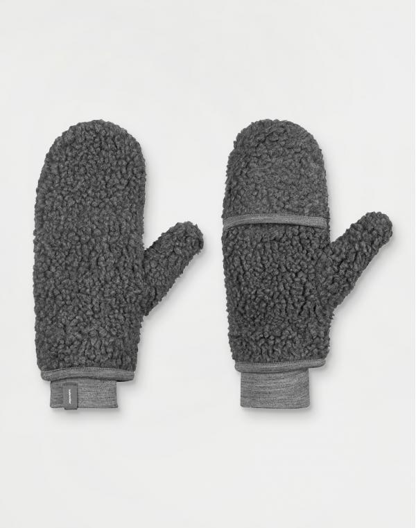 Icebreaker RealFleece™ Merino High Pile Mittens Gritstone Hthr M