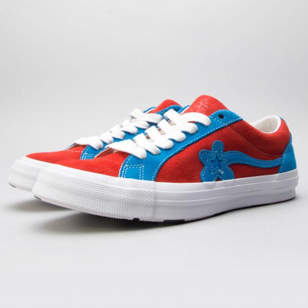 Converse One Star X Golf le Fleur molten lava / diva blue / white