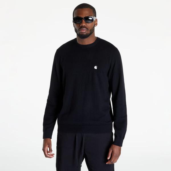 Svetr Carhartt WIP Madison Sweater Black/ Wax