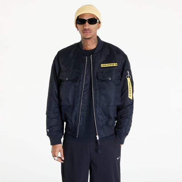 Bomber bunda Converse Military Pack Ma-1 Bomber Jacket Black