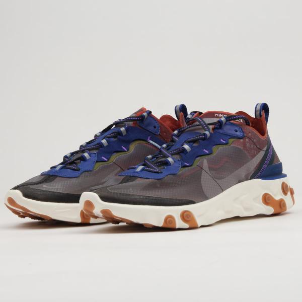 Nike React Element 87 dusty peach / atmosphere grey