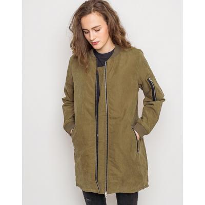 Bomber Urban Classics Peached Long Olive