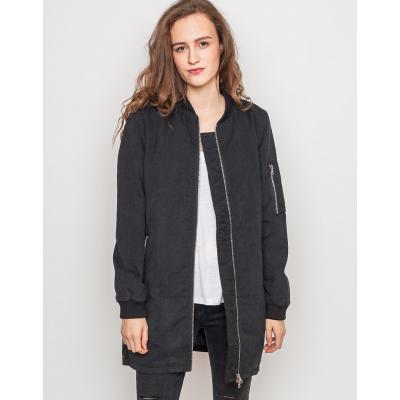 Urban Classics Peached Long Bomber Black