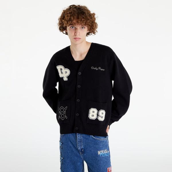 Svetr Daily Paper Navalo Cardigan Black