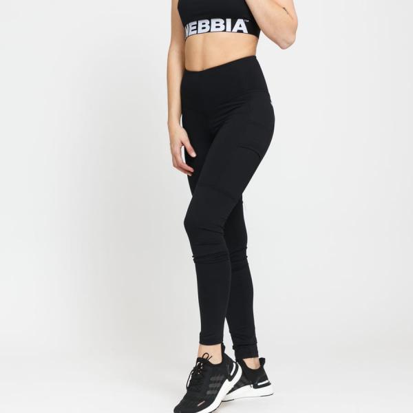 Legíny Nebbia High Waist Fit&Smart Leggings černé