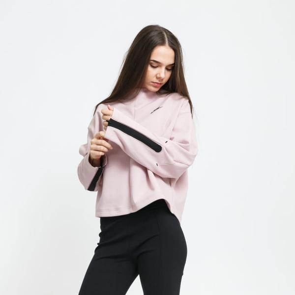 Dámská mikina Nike W NSW Tech Fleece Crew světle fialová