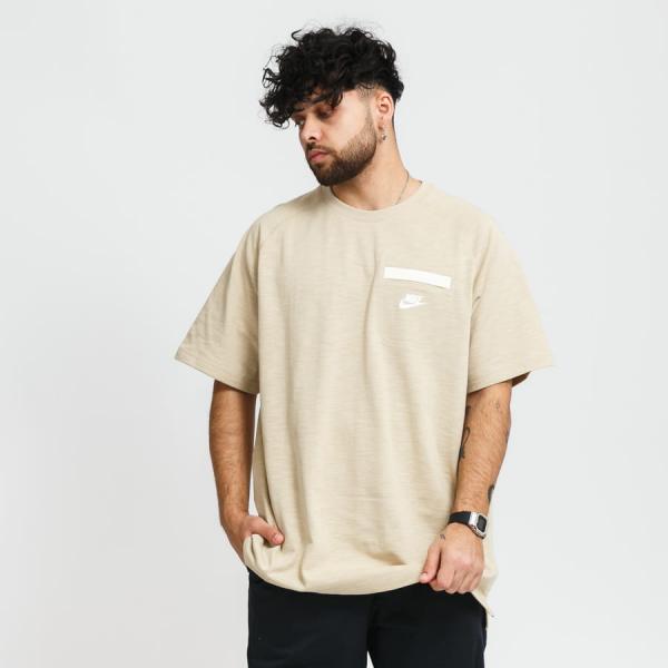 Tričko s krátkým rukávem Nike Sportswear Short Sleeve Lightweight Tee Beige