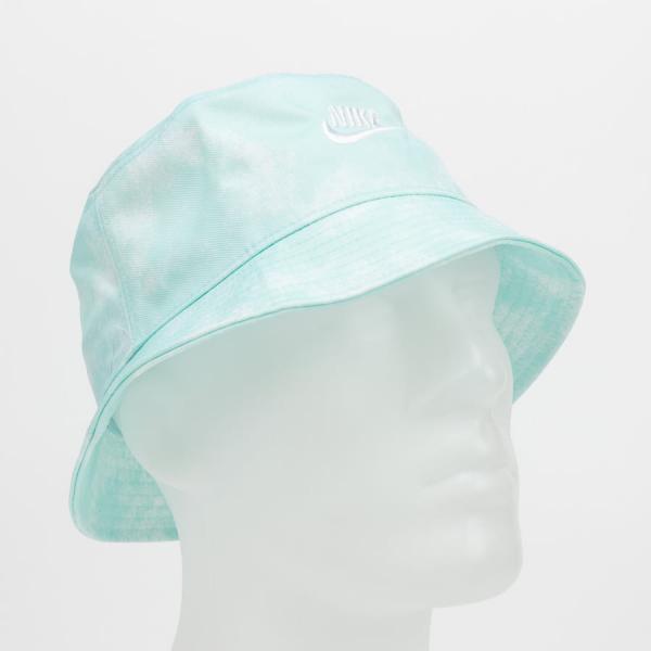 Klobouk Nike U NSW Bucket Futura Tie Dye světle mentolový / bílý