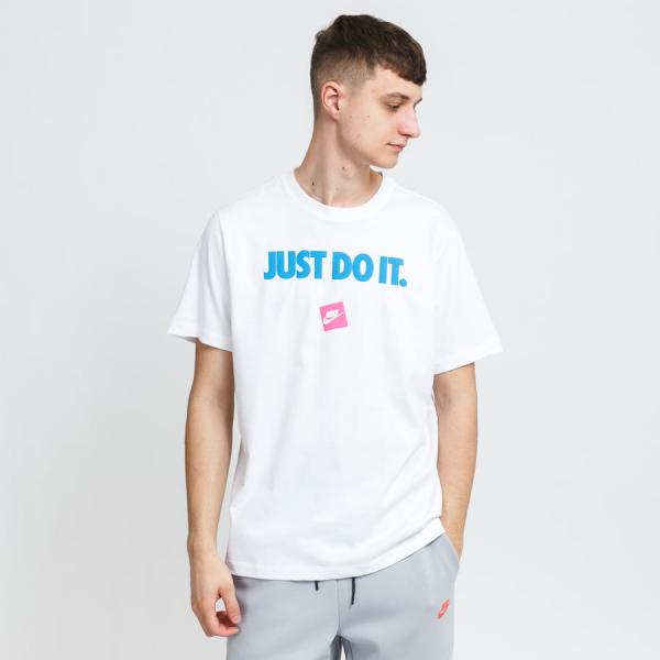 Tričko s krátkým rukávem Nike Sportswear Just Do It Tee White