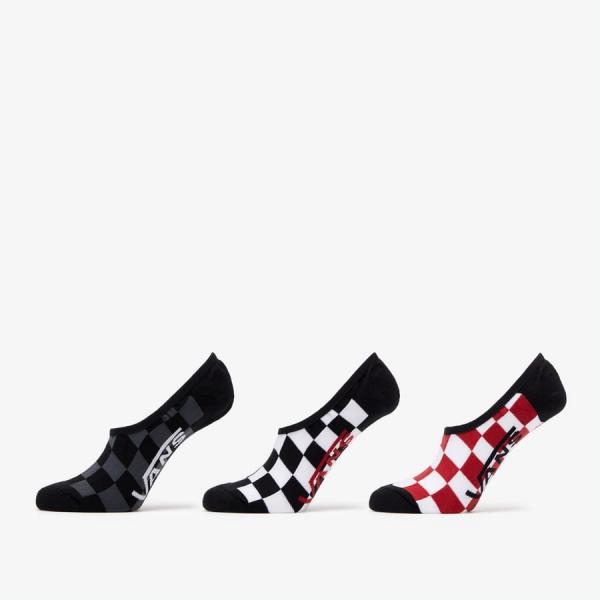 Ponožky Vans Classic Super No Show Shocks 3 Pack multicolor