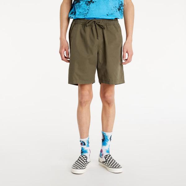 Plátěné kraťasy Vans Range 18 Shorts Green
