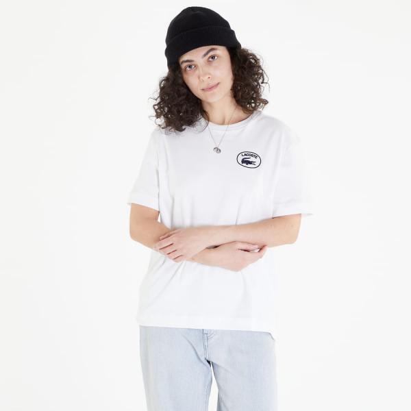 Tričko LACOSTE T-Shirt White S