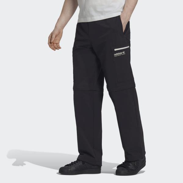 Šusťáky adidas Originals Adventure Zip Cargo Pant Black
