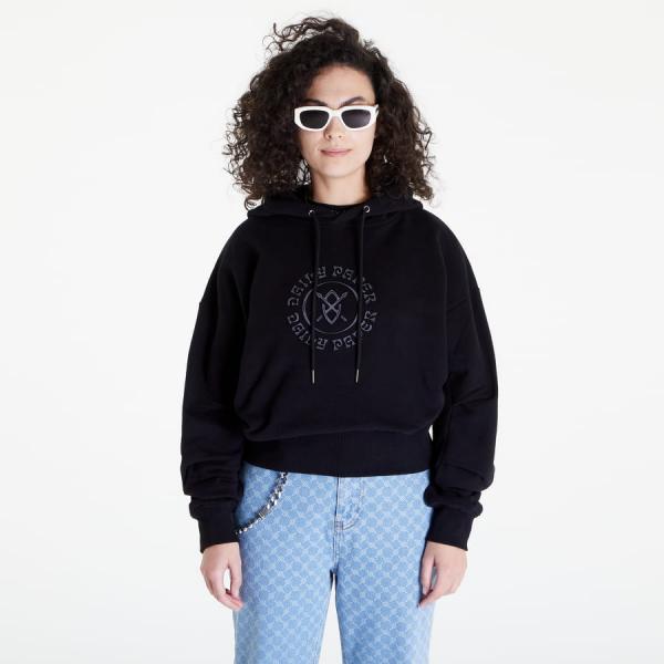 Mikina Daily Paper Poppy Hoodie Black XS