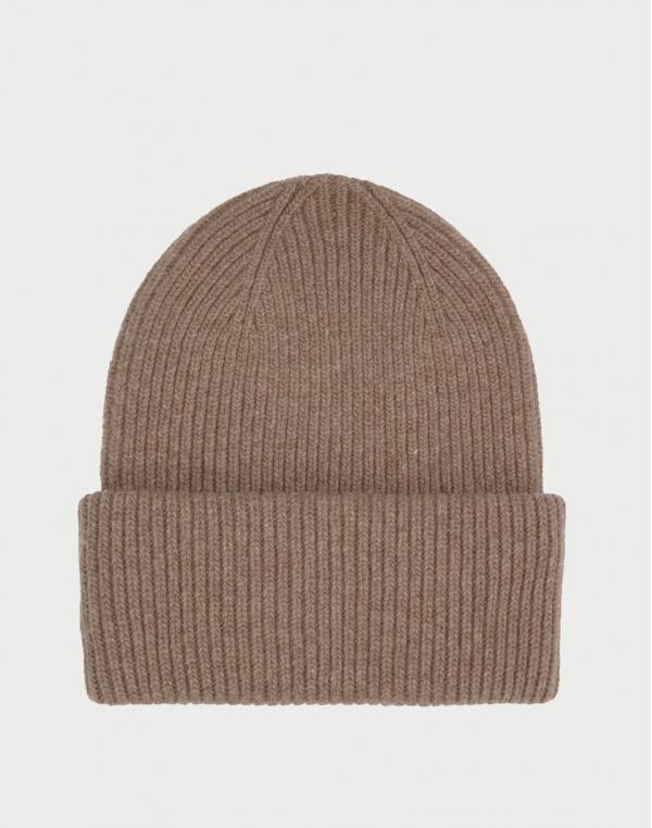 Colorful Standard Merino Wool Hat Warm Taupe