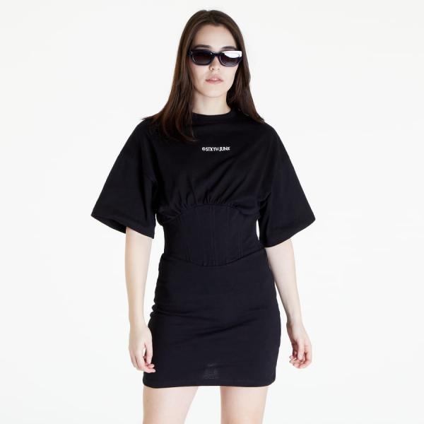 Šaty Sixth June Corset Dress Black S
