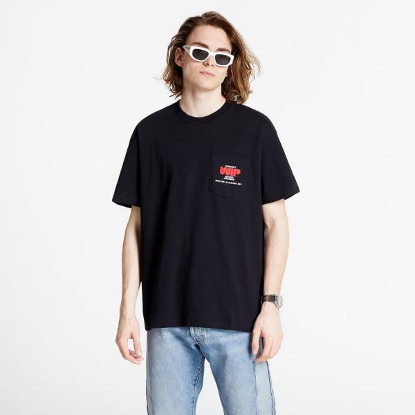 Tričko s krátkým rukávem Carhartt WIP S/S Worm Logo Pocket T-Shirt Black