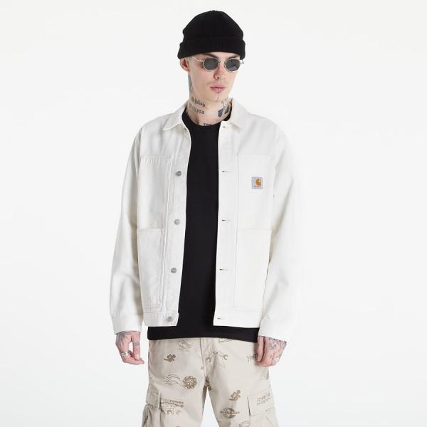 Bunda Carhartt WIP Double Front Jacket Natural Stone Washed