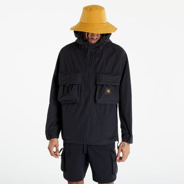 Bunda Carhartt WIP Berm Pullover Black Garment Dyed