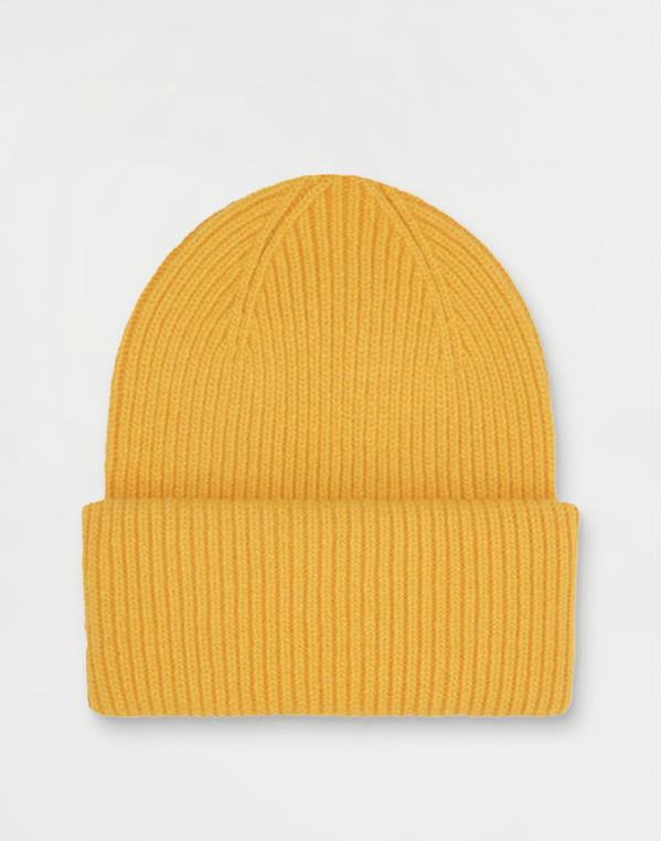 Colorful Standard Merino Wool Hat Burned Yellow