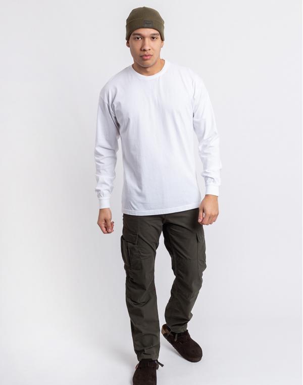 Tričko Colorful Standard Oversized Organic LS T-shirt Optical White