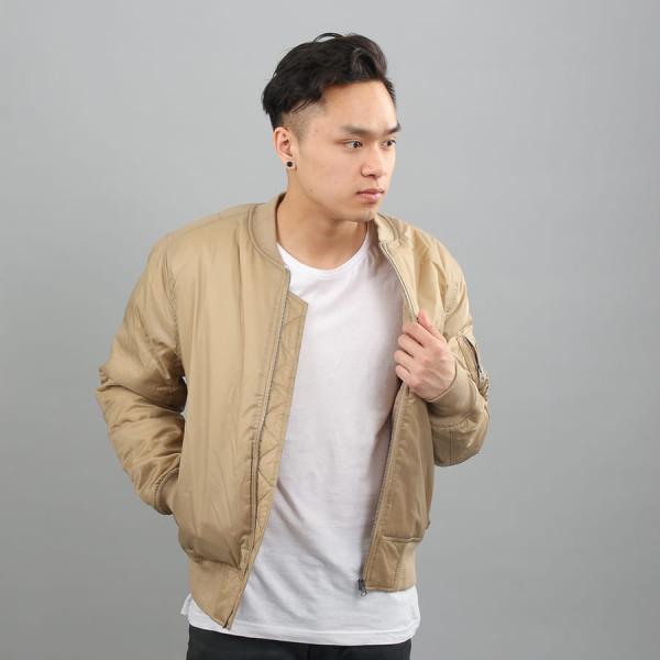 Bunda Urban Classics Basic Bomber Beige M