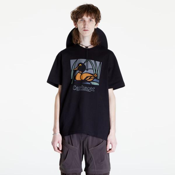 Tričko s krátkým rukávem Carhartt WIP S/S Duck Pond T-Shirt Black